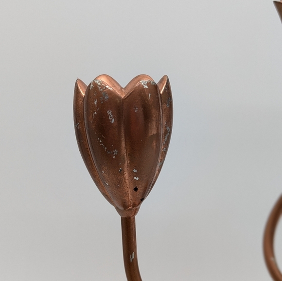 Set Of 3 Flower Mini Candlestick Holders - Picture 2 of 9